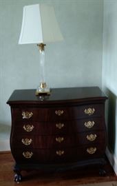 One of 2 matching 4 drawer chests