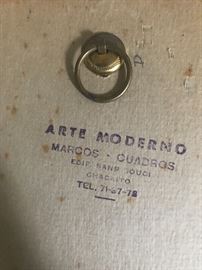 Back of Victorian Prints