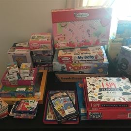 Lots of Kid's Puzzles and Games