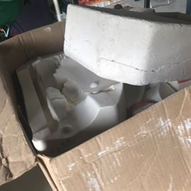 5 large boxes of Ceramic Molds