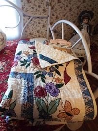 Legacy Home Limited Edition hand made twin size quilts with matching shams 