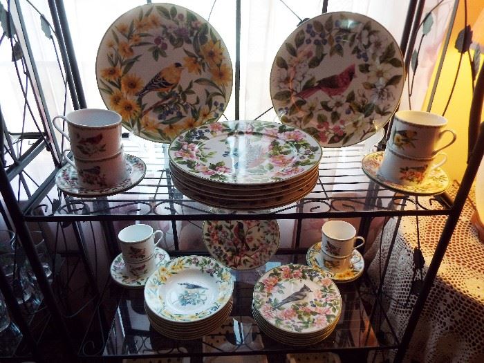 40 Piece set of China by the American Wildlife Federation