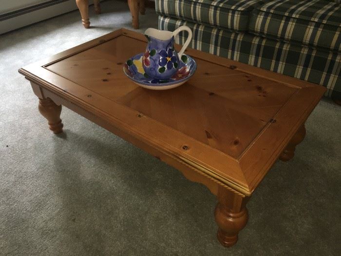 Coffee Table (matching side tables)