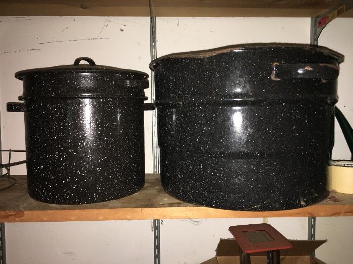 Granite ware pots