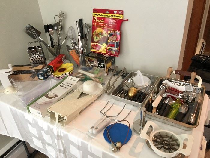 Kitchen tools like crazy!