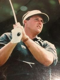 Phil Mickelson Authenticated photo