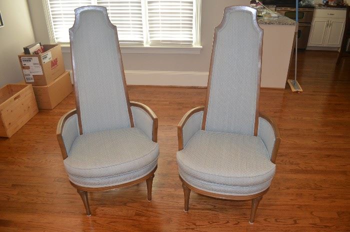 Mid-century arm chairs