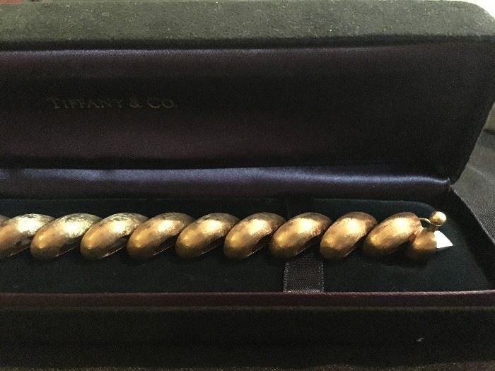 Tiffany Gold Bracelet 