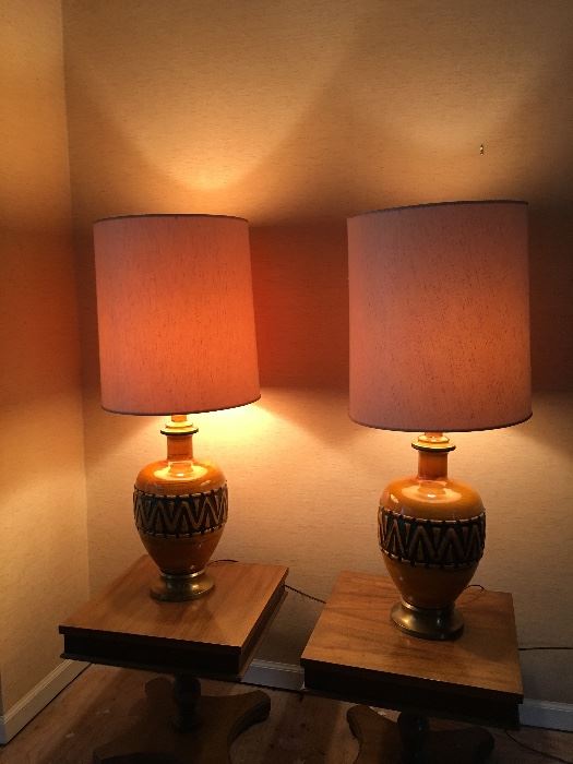 Haeger Pottery Lamps
