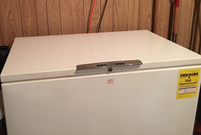 Montgomery Ward Deep Freezer - 3’ Tall, 28” front to back, 45” side to side.