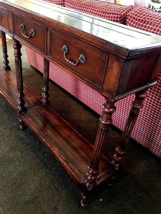 One Of My Faves!...This Beauty Is A Perfect Sofa Table...Or Entry Table...Or...Or...Or...