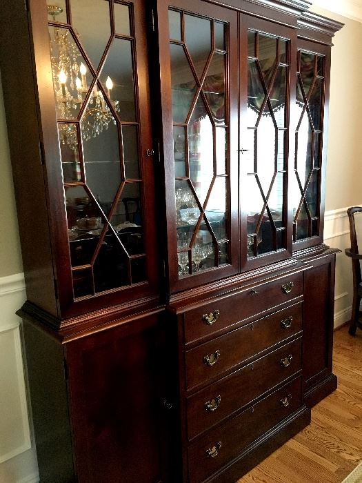 OR...This Stunning Craftique China Cabinet...