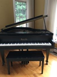 Winter and Co Black Lacquer Baby Grand