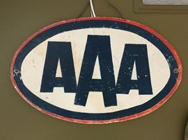 Vintage Gasoline Sign  