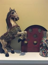 Wooden Horse, Marble Collection