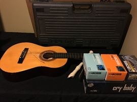 Acoustic Guitar, Guitar Pedals 