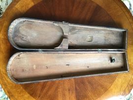 Antique Wooden Violin Case