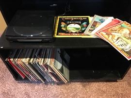 Record Player, Records, Vinyl Records, Grateful Dead 