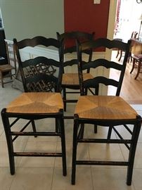 Bar Stools, Set of Three