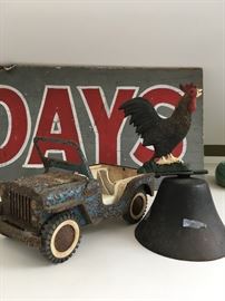 Rooster Bell, Toy Jeep 