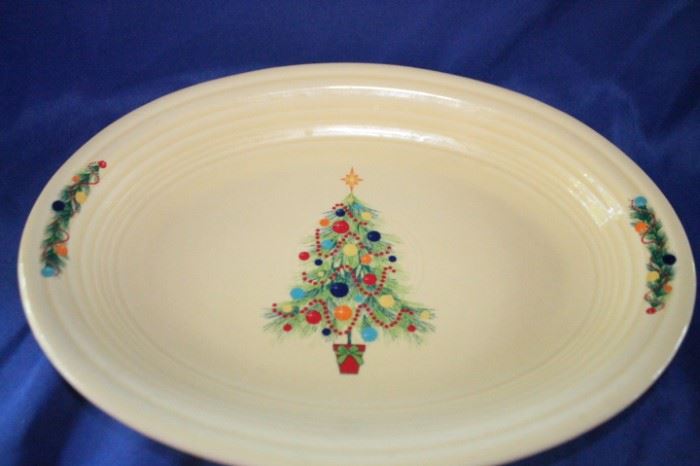 Fiesta Christmas Tree plate