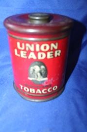 Union Leader Tobacco Tin 