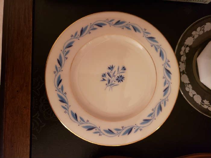 Lenox "Blue Ridge" Dessert Plates