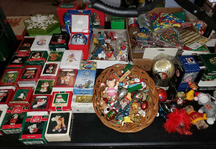 Hallmark Christmas Ornaments and many other Holiday Decorations