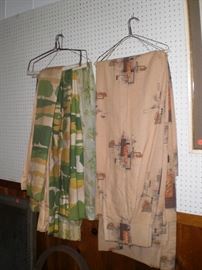 mid century drapes