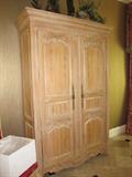 Country French Hickory Armoire