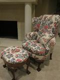 Beautiful Southwood Chair and Ottoman