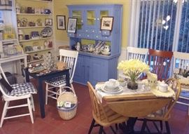 drop leaf table, kitchen cupboard