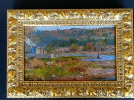 Original artist signed oil on canvas, by Russian artist Ralif Ahmetshion.