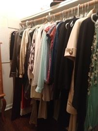 Loads of better women's apparel, sized 6-10, or small - good labels!