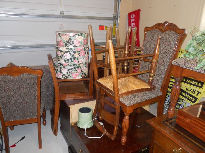 Antique Dining Chairs,