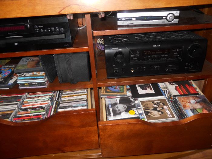 Denon Stereo equipment, DVDs, CDs