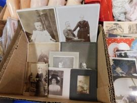 Antique black and white photos