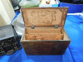 Antique Leather postcards