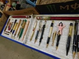 Salesman samples pens and pencils