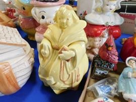 Vintage monk Cookie Jar