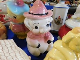 Vintage Pig Cookie Jar