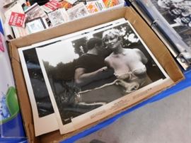 Vintage black and white Hollywood photos