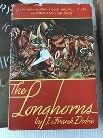 1942 Longhorns Book by Frank Dobie