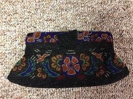 Antique beaded purse