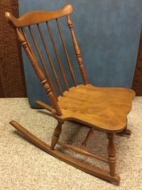 Wooden Rocker