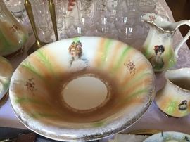 Antique Basin and accessories