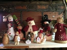 Snowmen, Santas, Angels