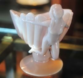 Art Deco Original Porcelain Bowl .