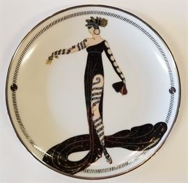 Erte Plate.