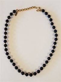 Black Onyx Necklace.